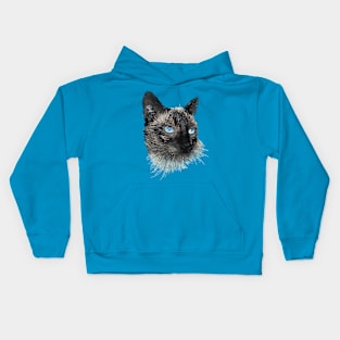 Siamese cat Kids Hoodie